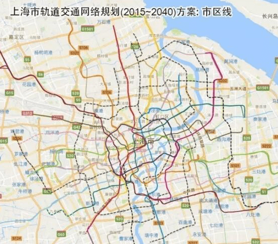上海最新地铁规划图揭秘，城市脉络与未来跃动的蓝图