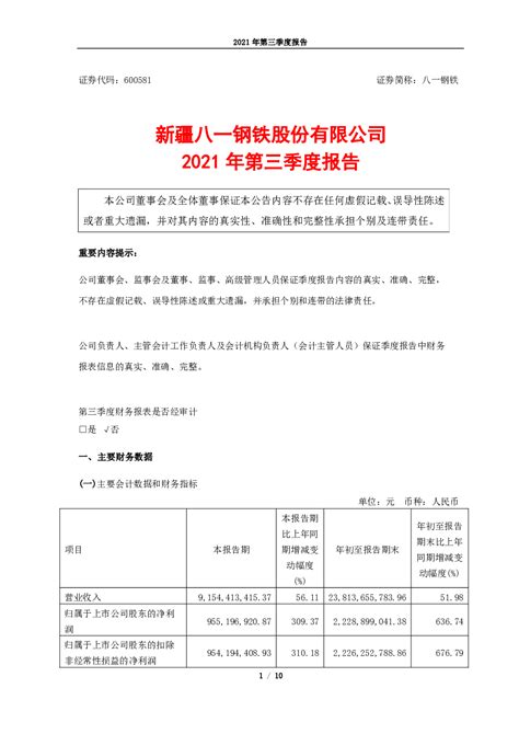 八一钢铁股票行情分析与展望