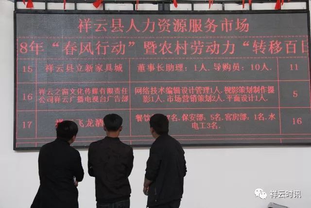 祥云县普工火热招聘启事